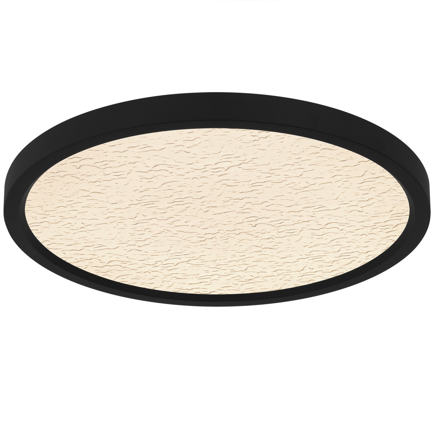 Earth Black LED Flush Mount from the Outskirts Collection