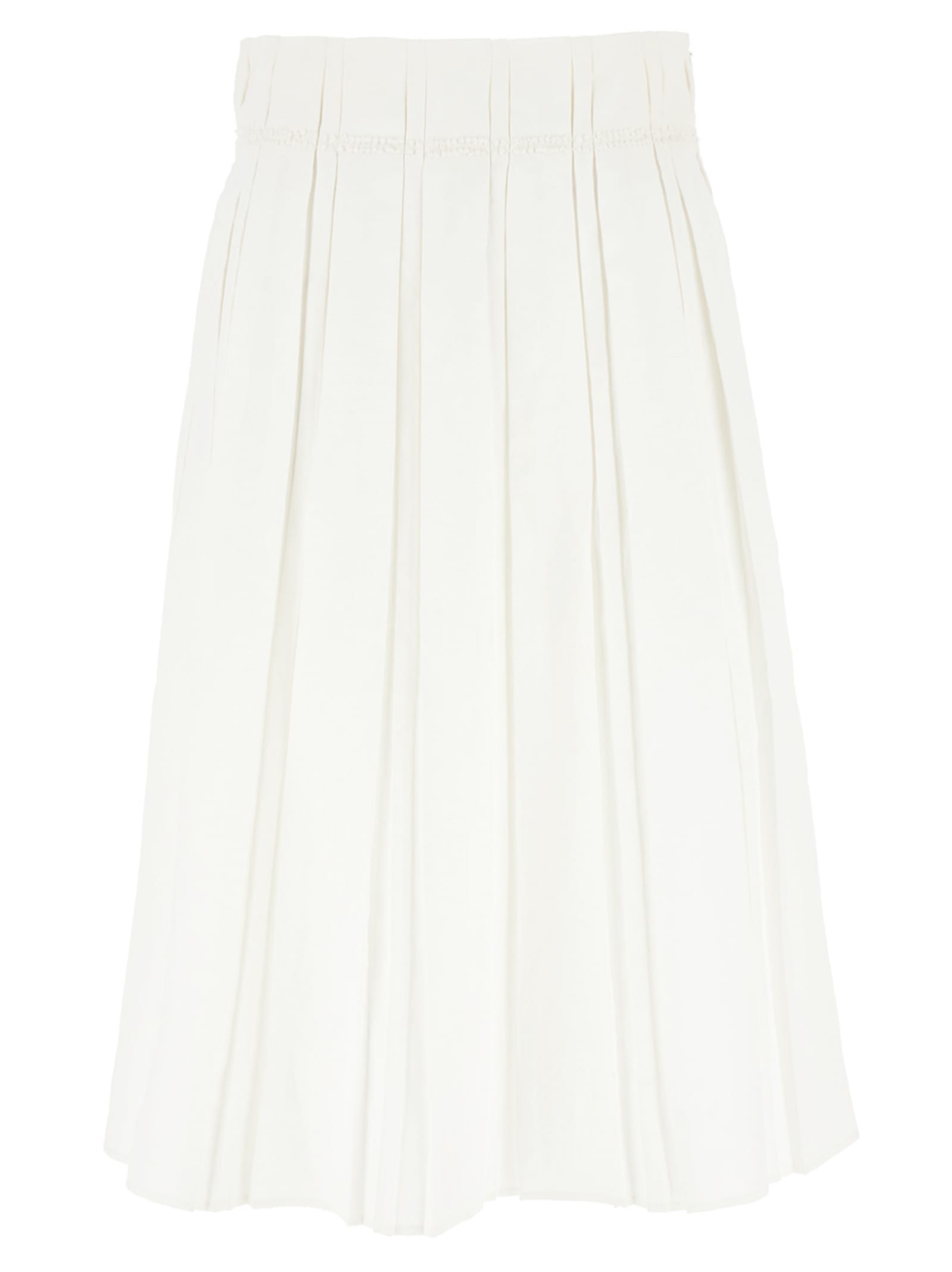 Jil Sander - Midi Skirt Skirts White