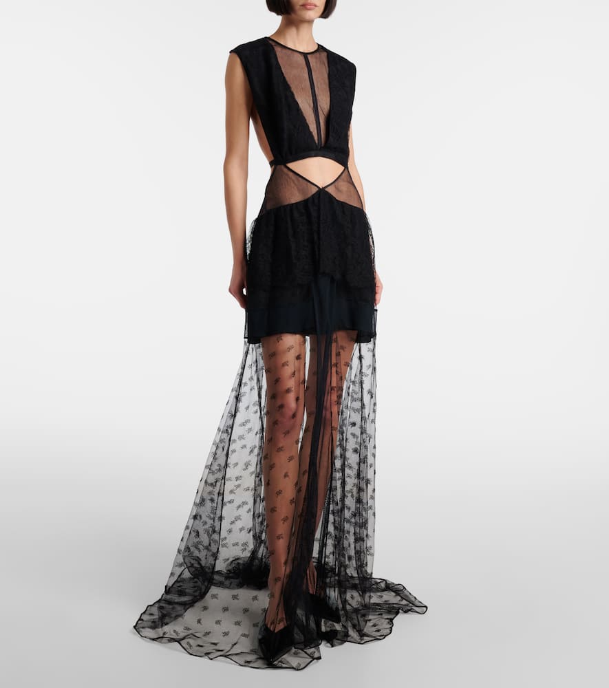 Lace gown