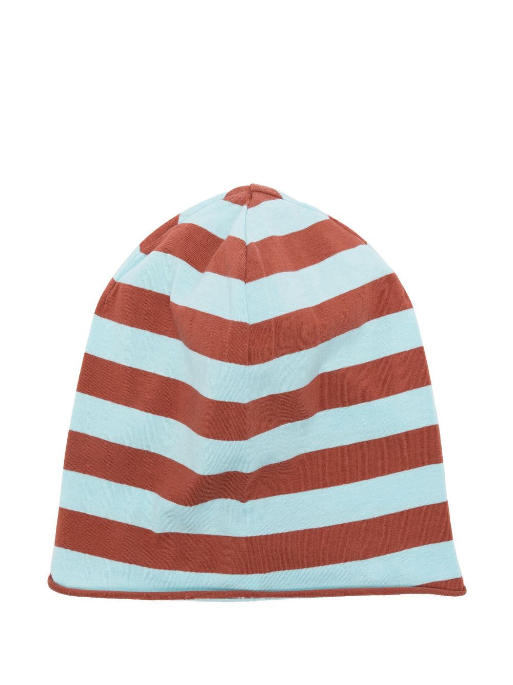 Zhoe & Tobiah striped beanie hat - Blue