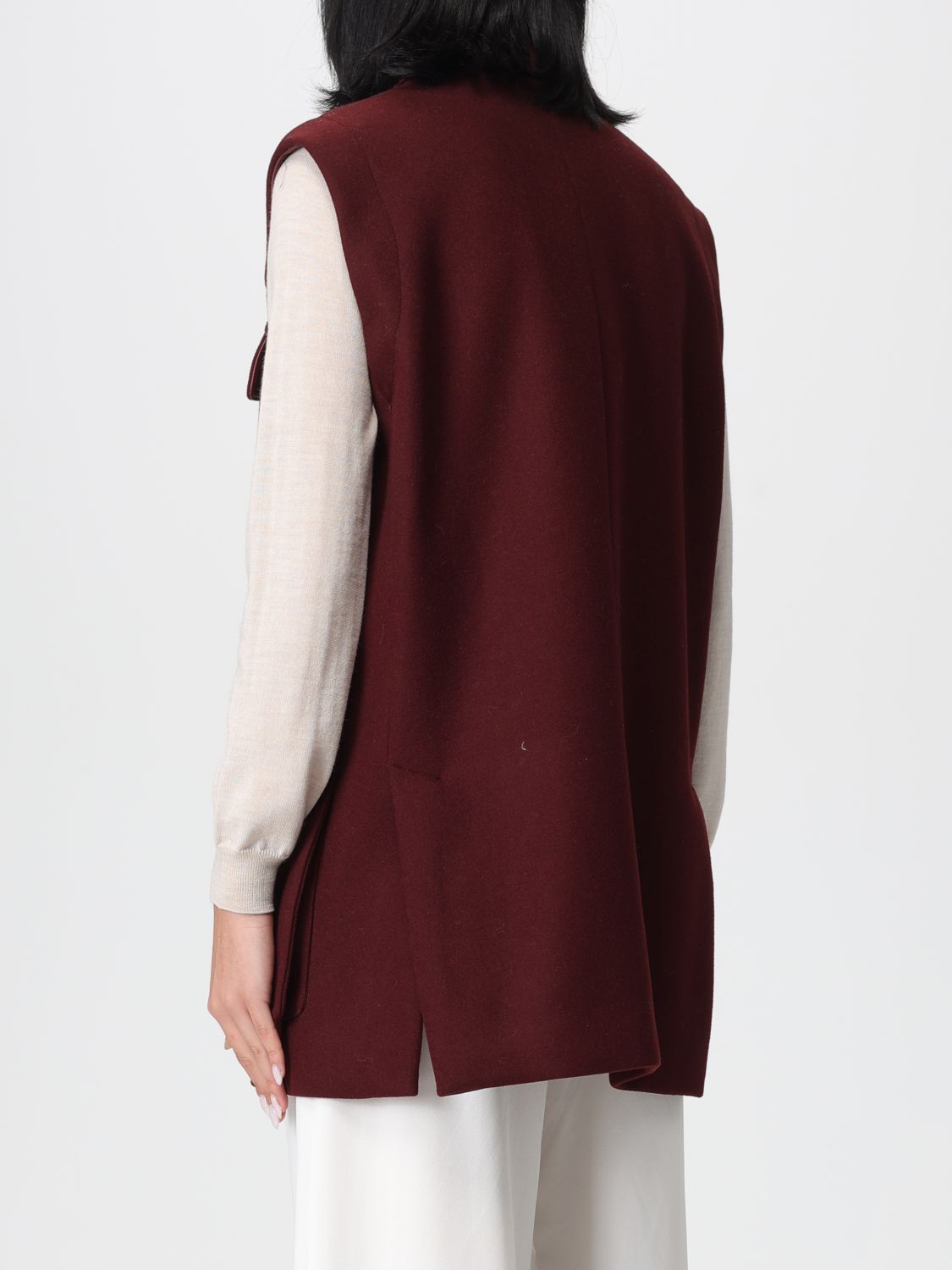 Blazer Woman color Burgundy