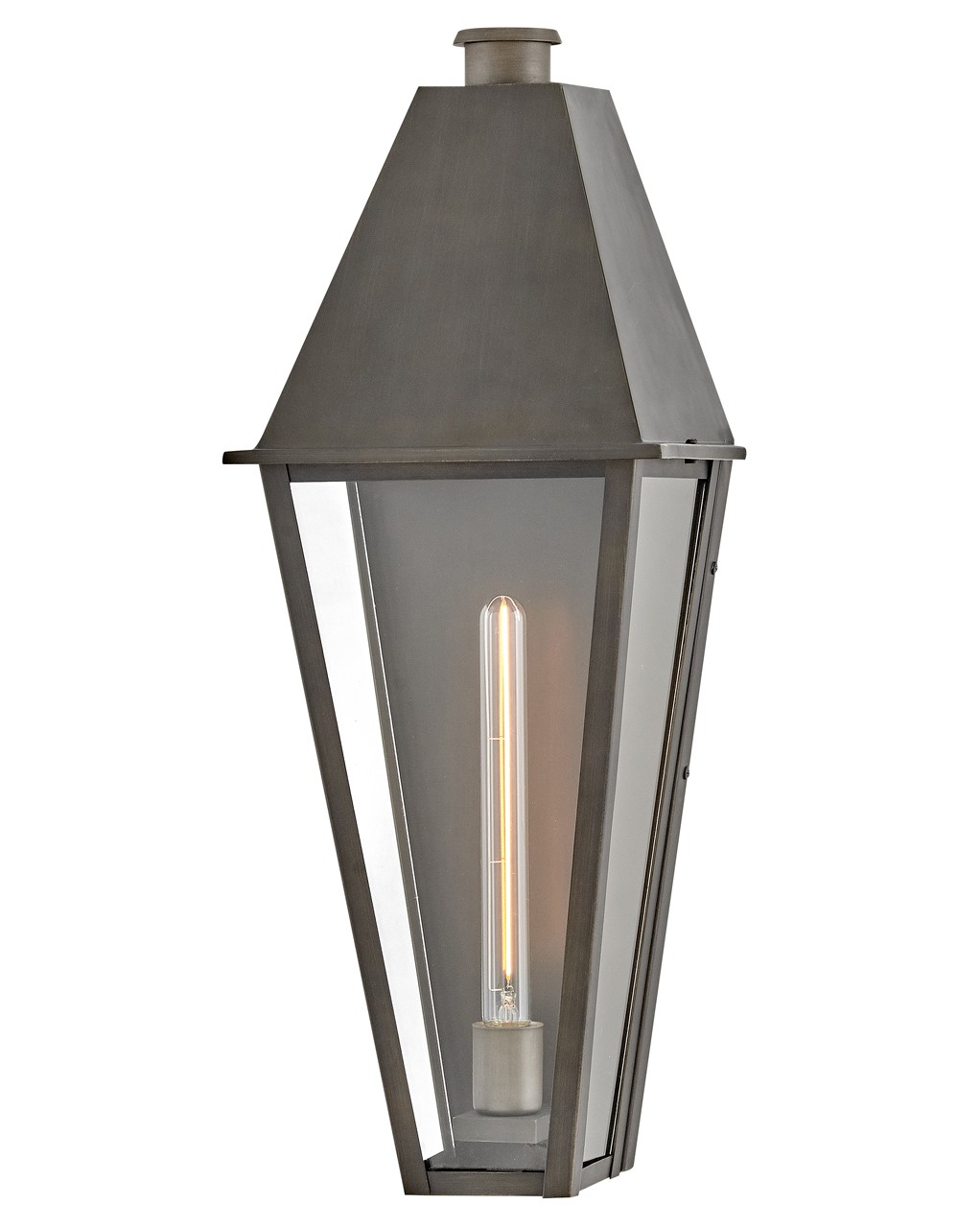 Blackened Brass LED Wall Mount from the Endsley Collection