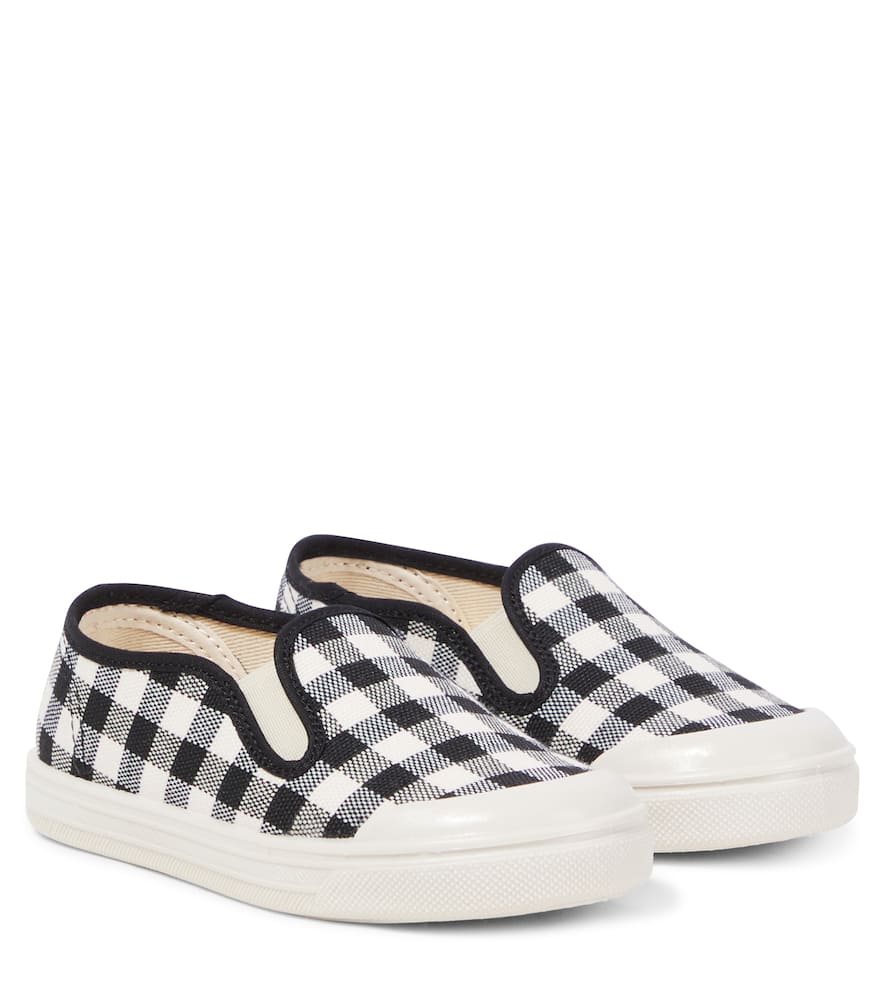 PèPè Gingham slip-on sneakers