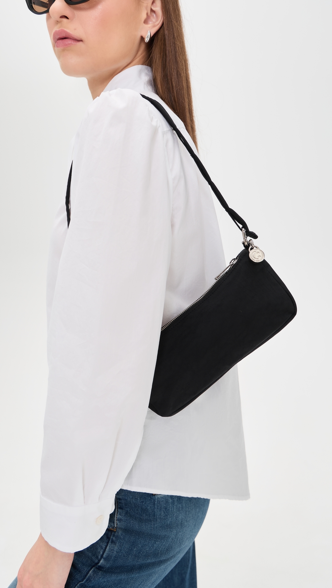 Nylon Pochette Black One Size