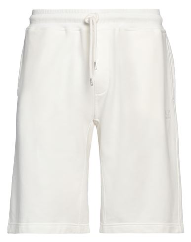 C. p. Company Man Shorts & Bermuda Shorts White