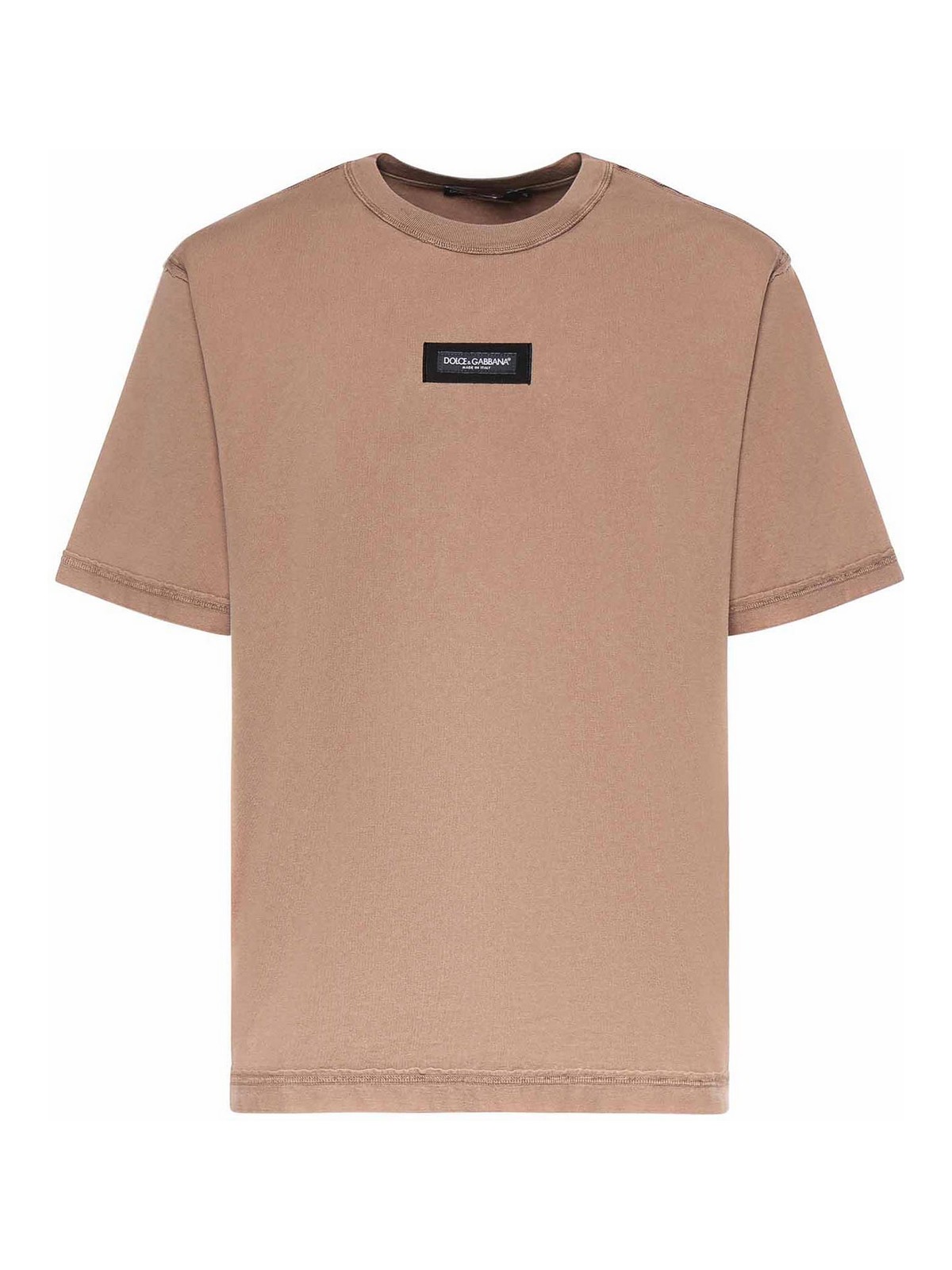 Biscuit Cotton Oversize T-shirt