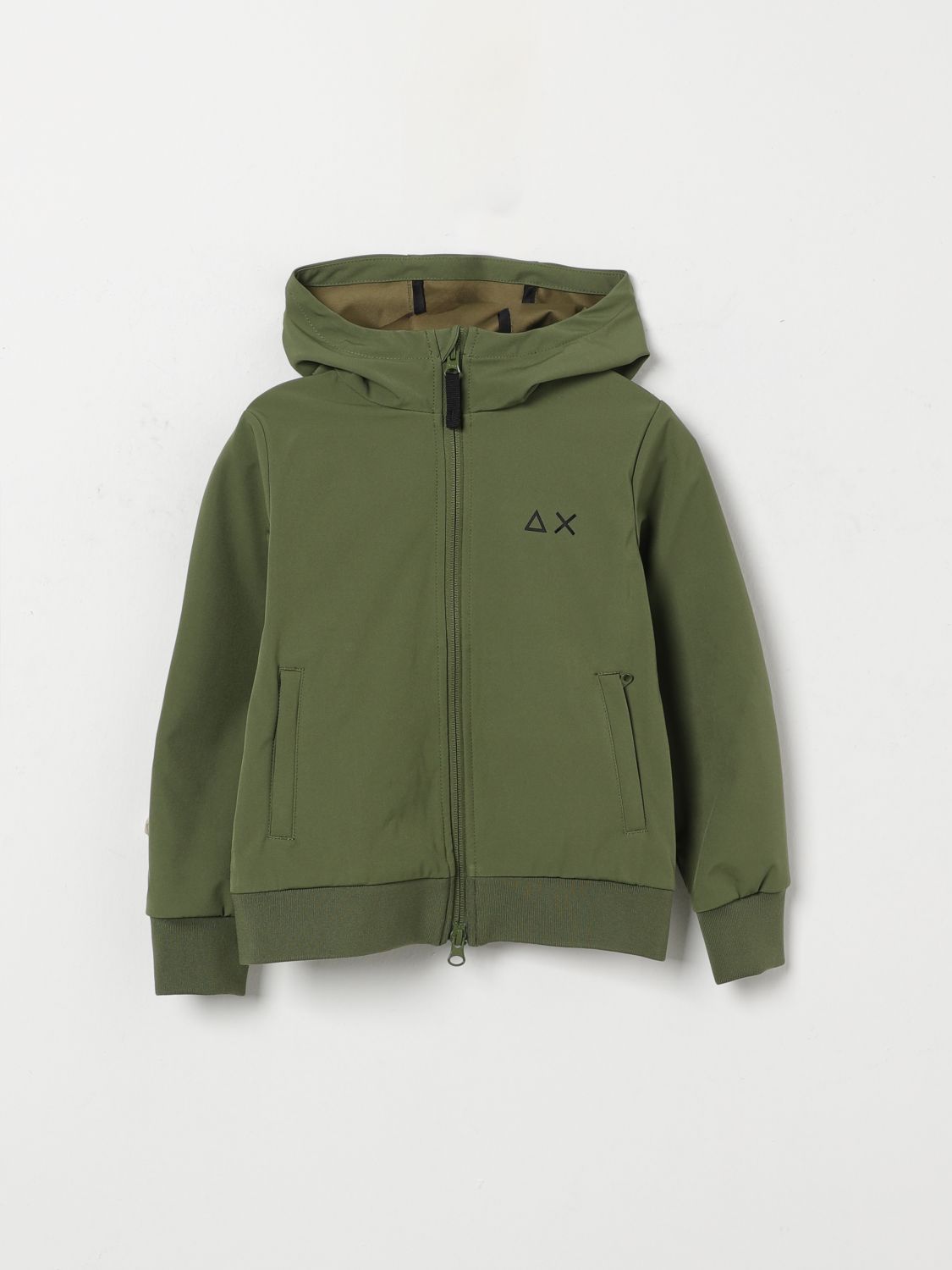 Jacket Kids color Green