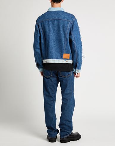 Man Denim outerwear Blue