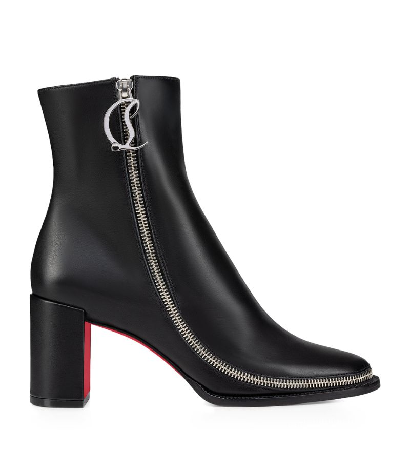 CL Zip Booty Leather Boots 70