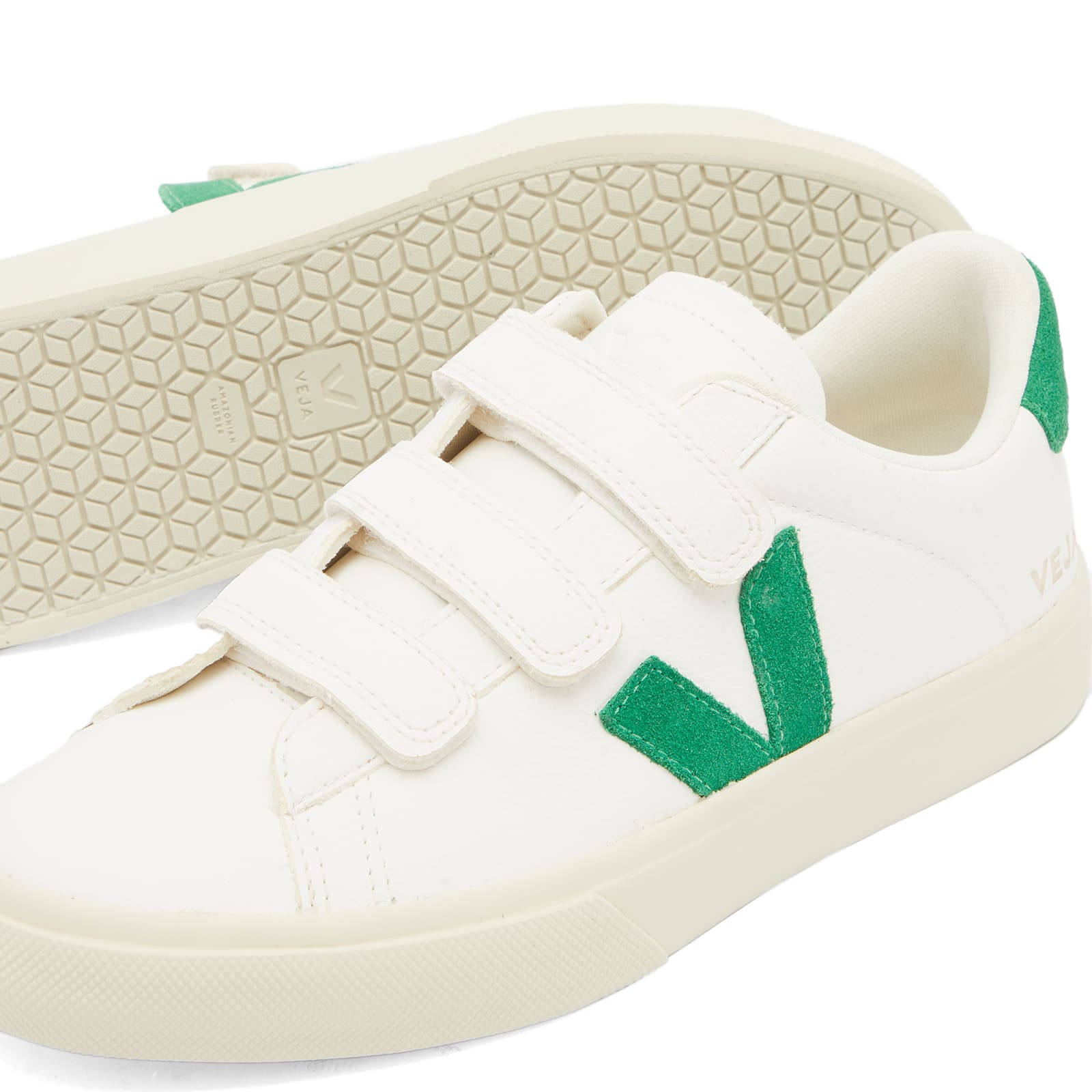 Women's Recifice Velcro Sneaker in Extra-White Emeraude