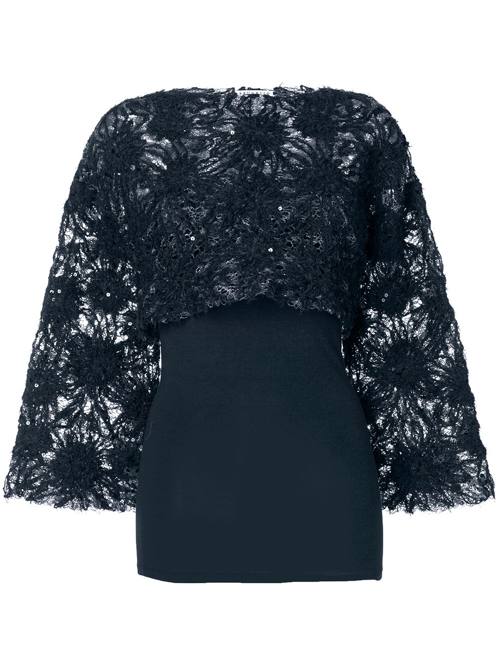 Brunello Cucinelli floral embroidered sweater - Blue
