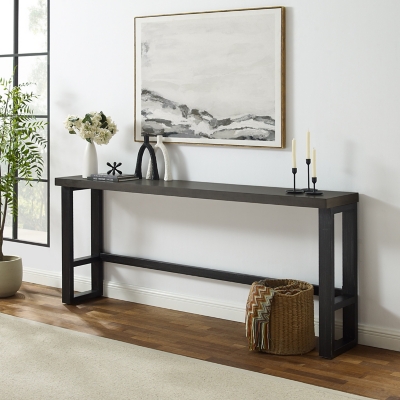 Linon Lawson Bar Table, Gray