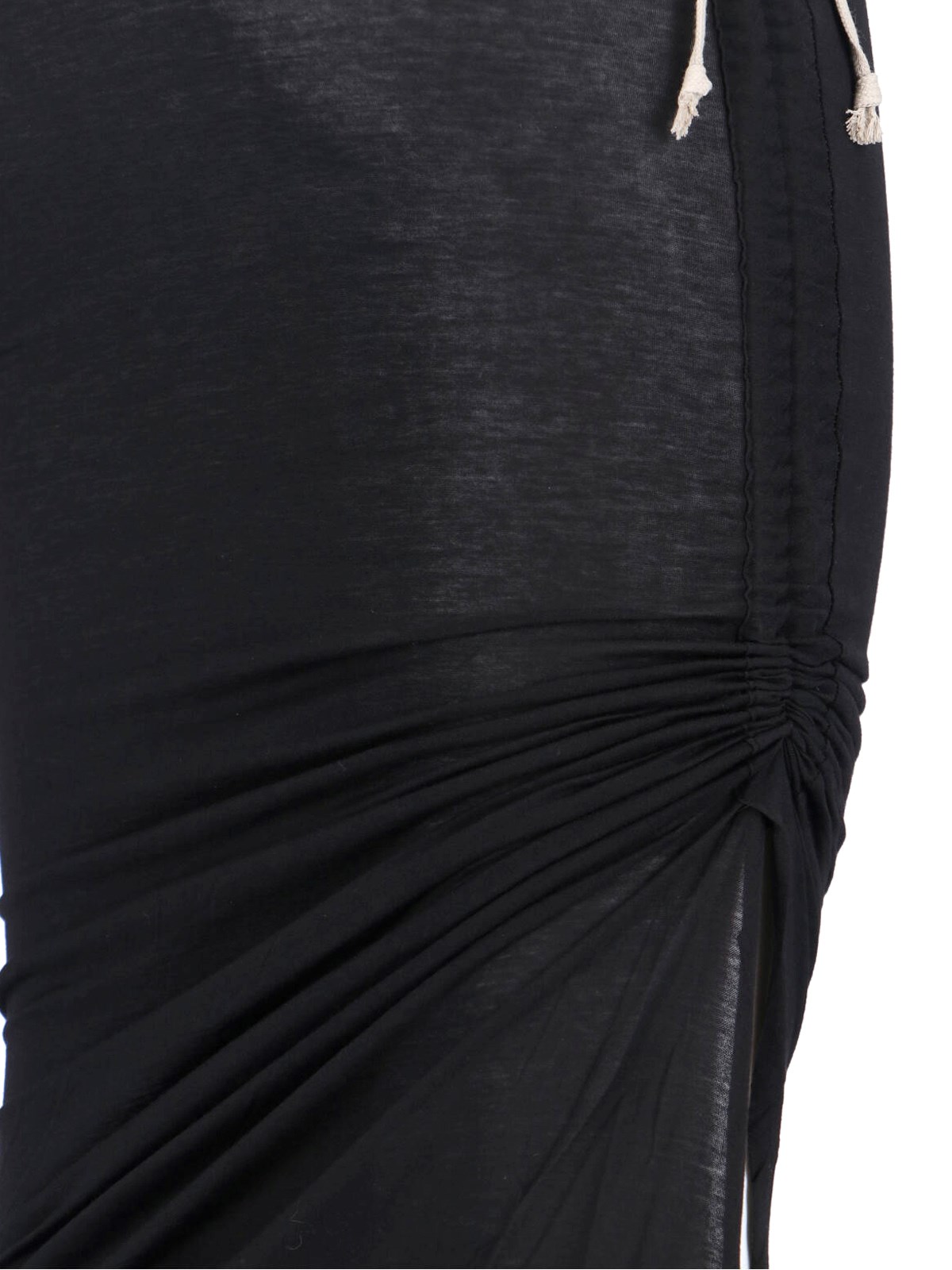 Draped Maxi Skirt