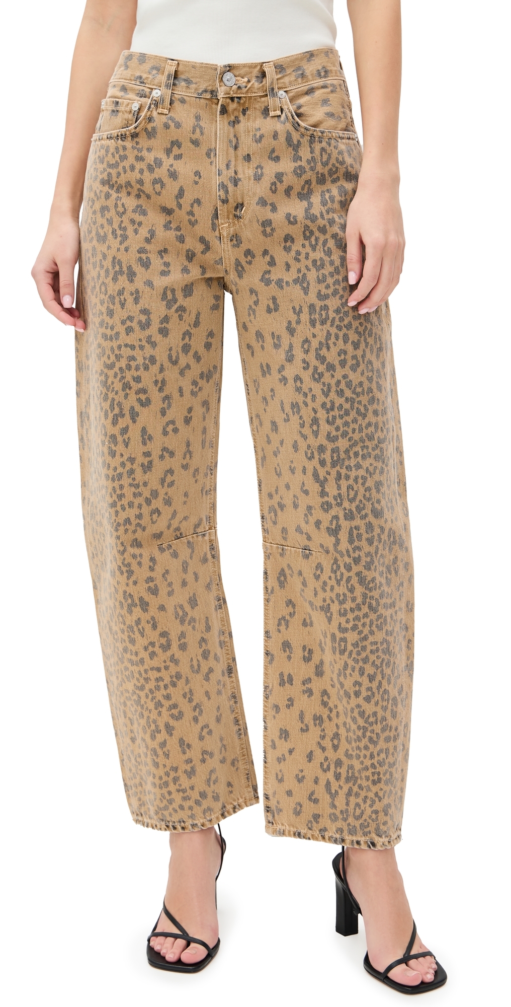 Miro Relaxed Jeans Natural Cheetah