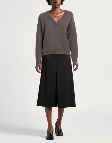 Woman Sweater Brown Size 10 Merino Wool