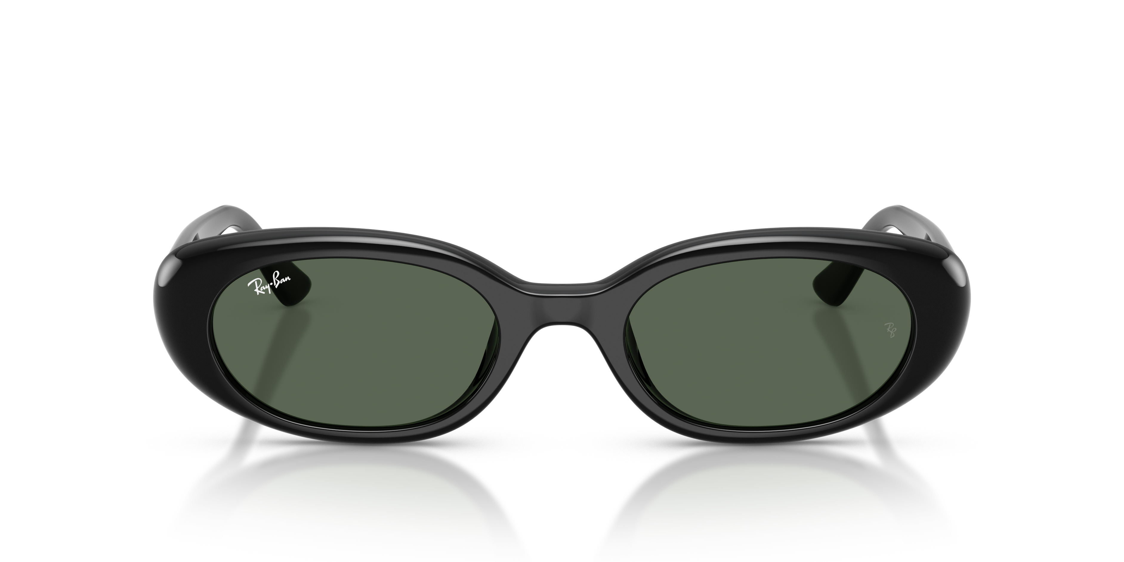 Ray - Ban Unisex Ray - Ban RB4441D 667771 Sunglasses Injected Black Green Pillow Norma