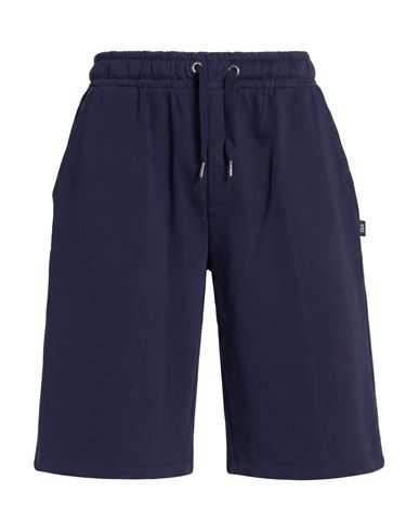 Man Shorts & Bermuda Shorts Navy Size L Cotton