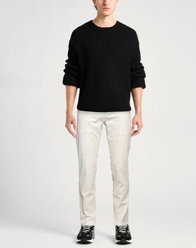 Takeshy Kurosawa Man Pants Off white Size 38 Cotton, Elastane