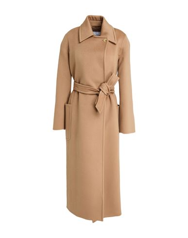 Woman Coat Camel Size 10 Cashmere