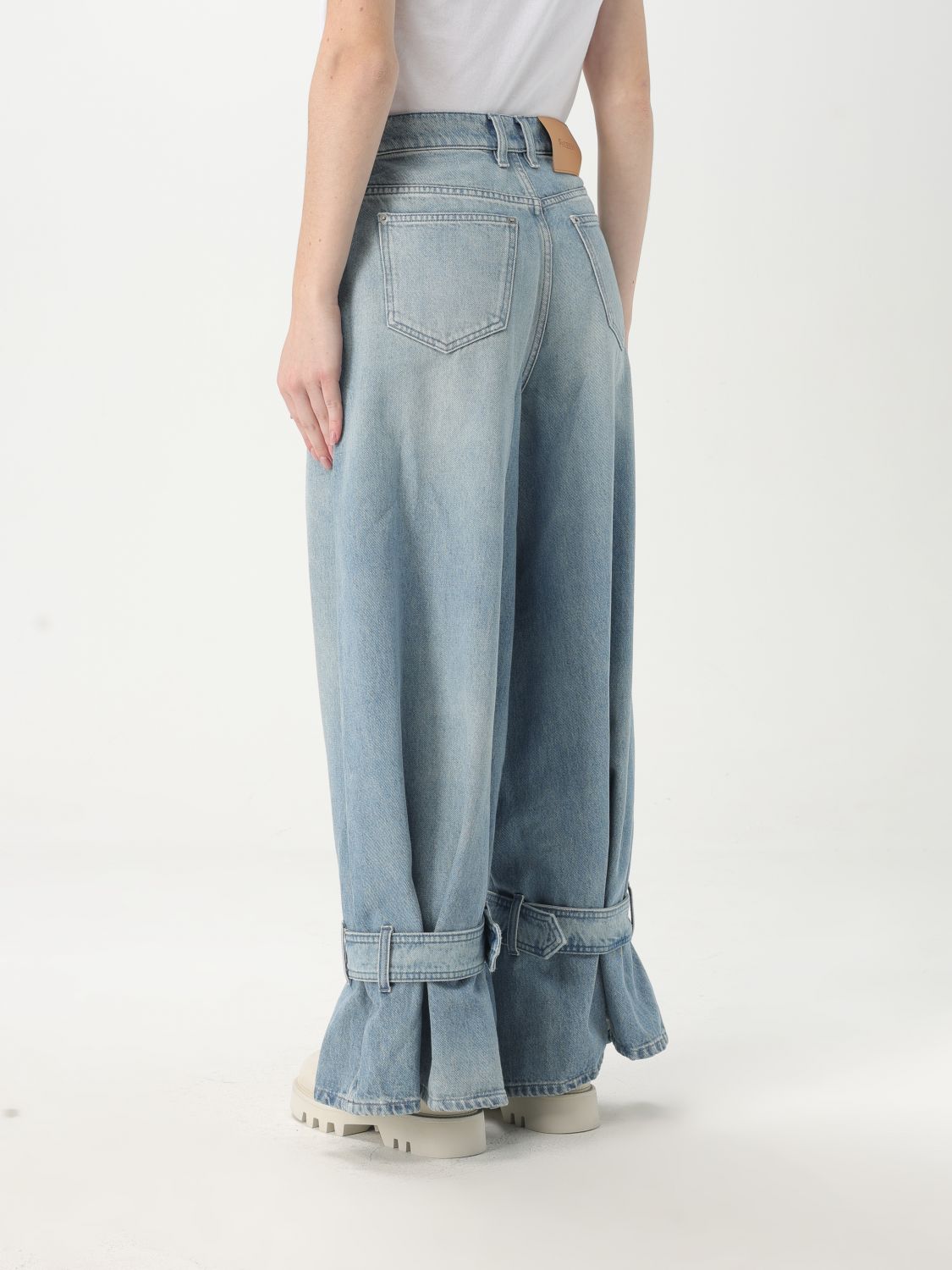 Jeans JW ANDERSON Woman color Stone Washed