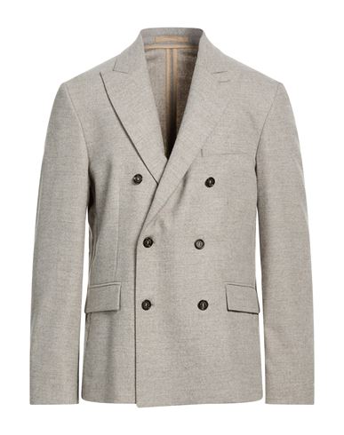 Man Blazer Beige Size 36 Wool, Polyester, Viscose, Polyamide, Elastane