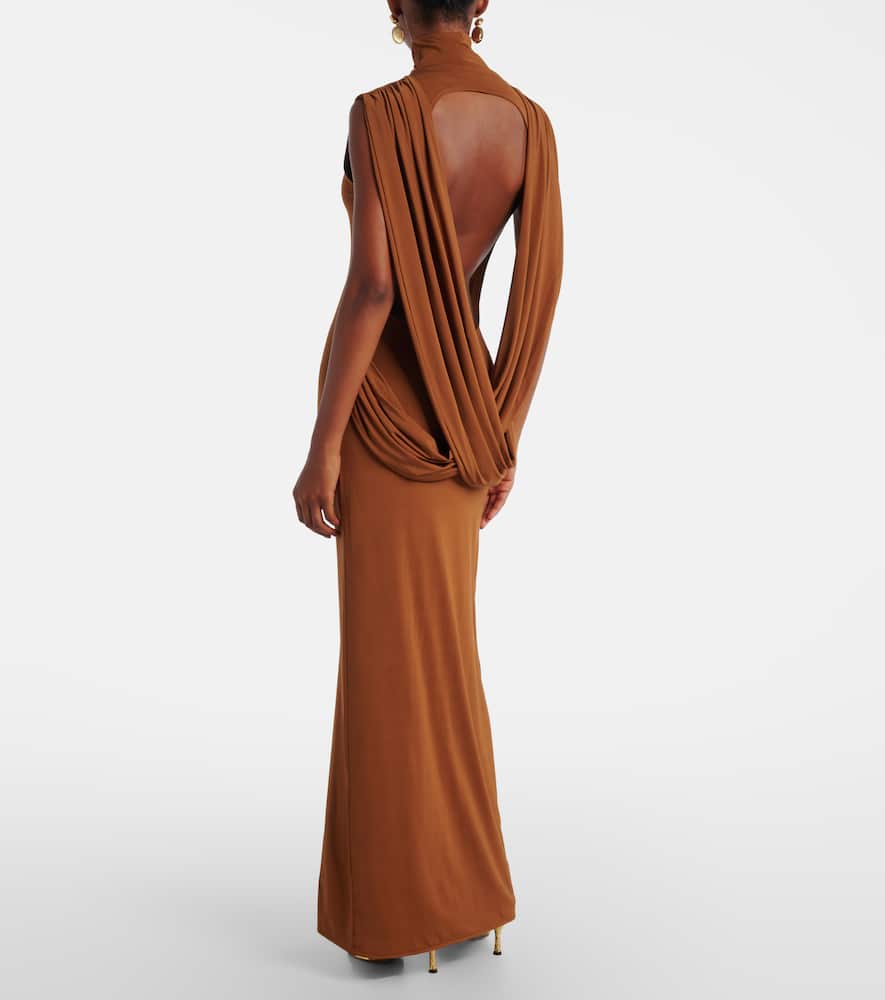 Jersey maxi dress