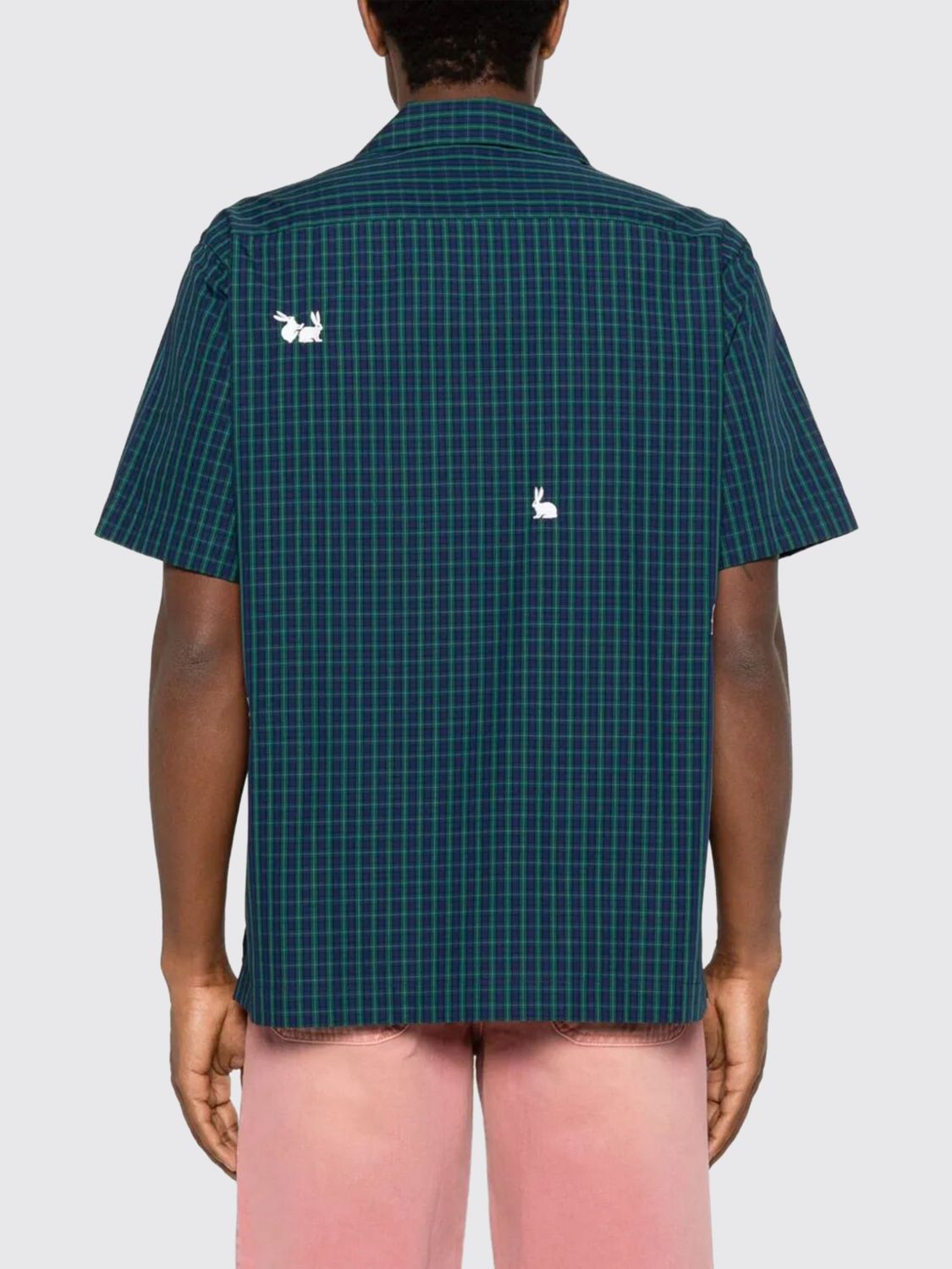 Shirt Men color Green