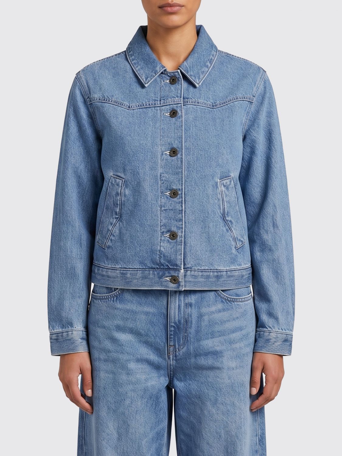 Jacket Woman color Blue