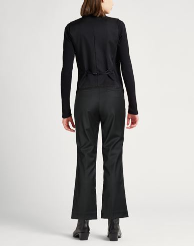 Woman Pants Black Size 8 Recycled polyester, Wool, Elastane