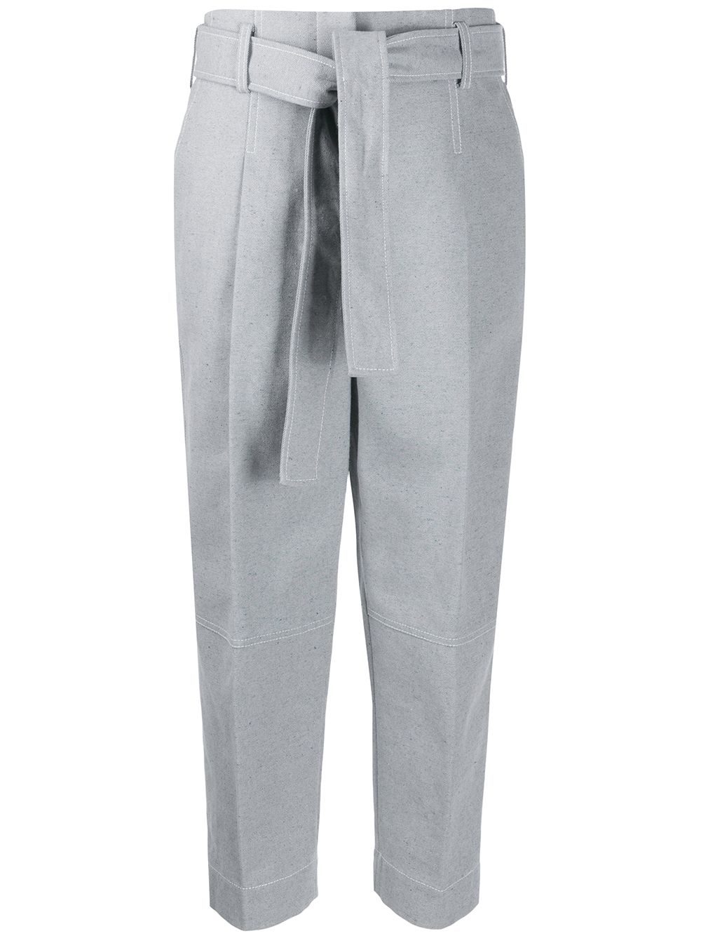 High waist trousers - Blue
