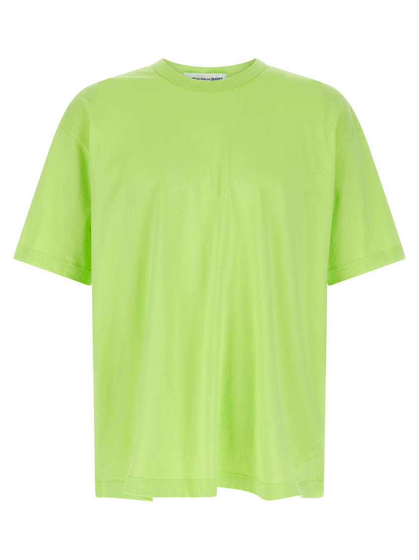 Green Logo Print T-shirt