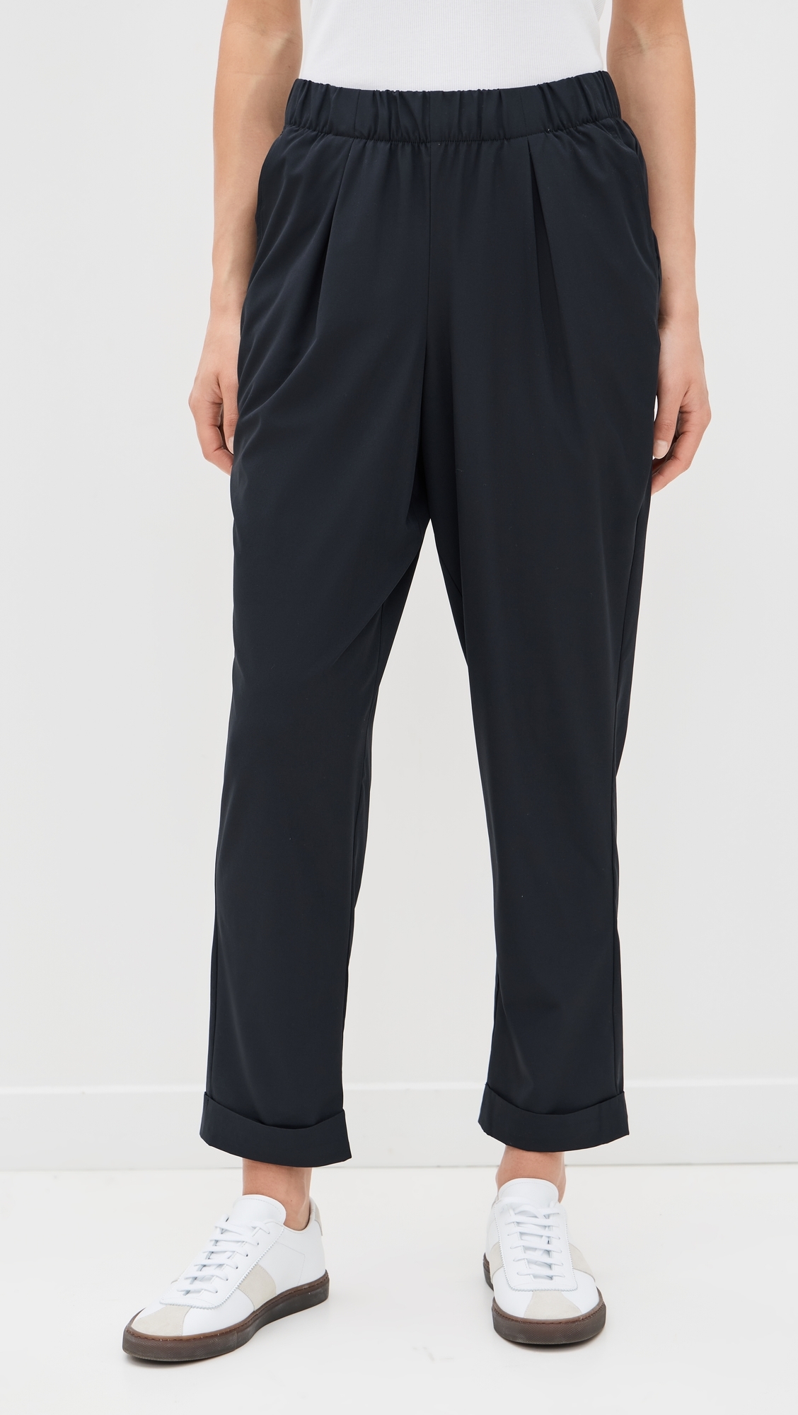 Varley Alana Slim Tapered Cuff Pants 27 Black