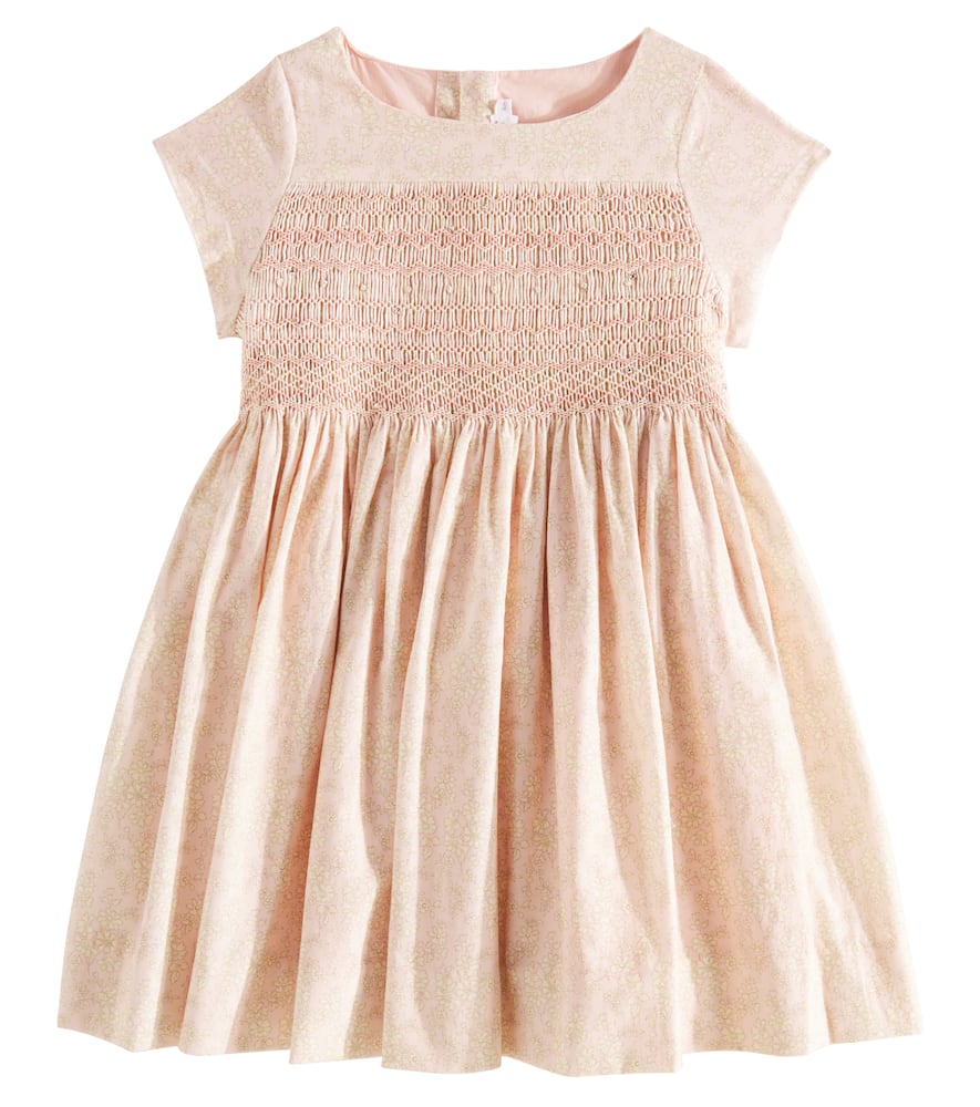 Bonpoint Duchesse embellished cotton dress