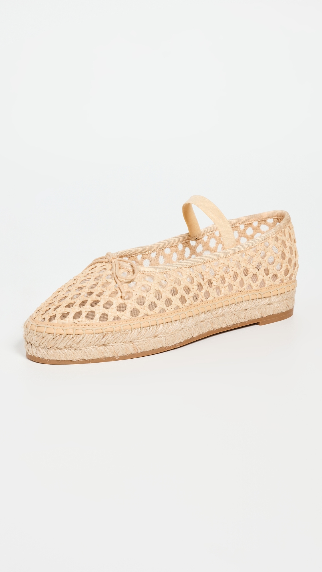 Kayla Soft Ballet Espadrilles Natural