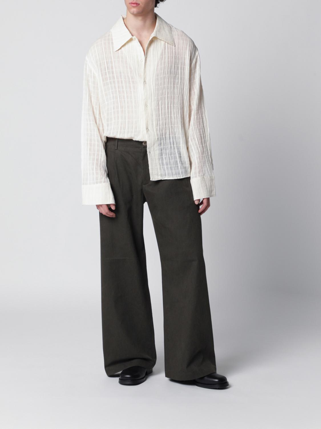 Ignacio Shirt In Beige Cotton