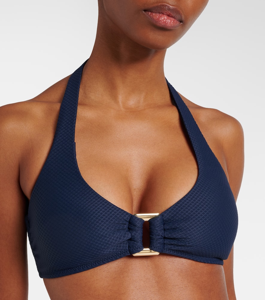 Embellished bikini top