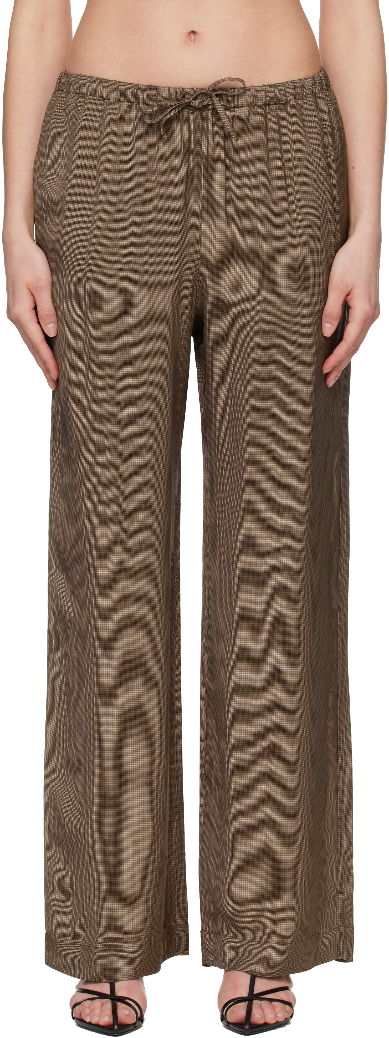 Brown Relaxed Fit Trousers