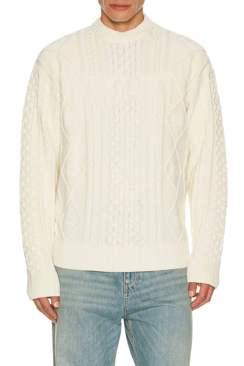 Carhartt WIP Shawn Sweater in Crea