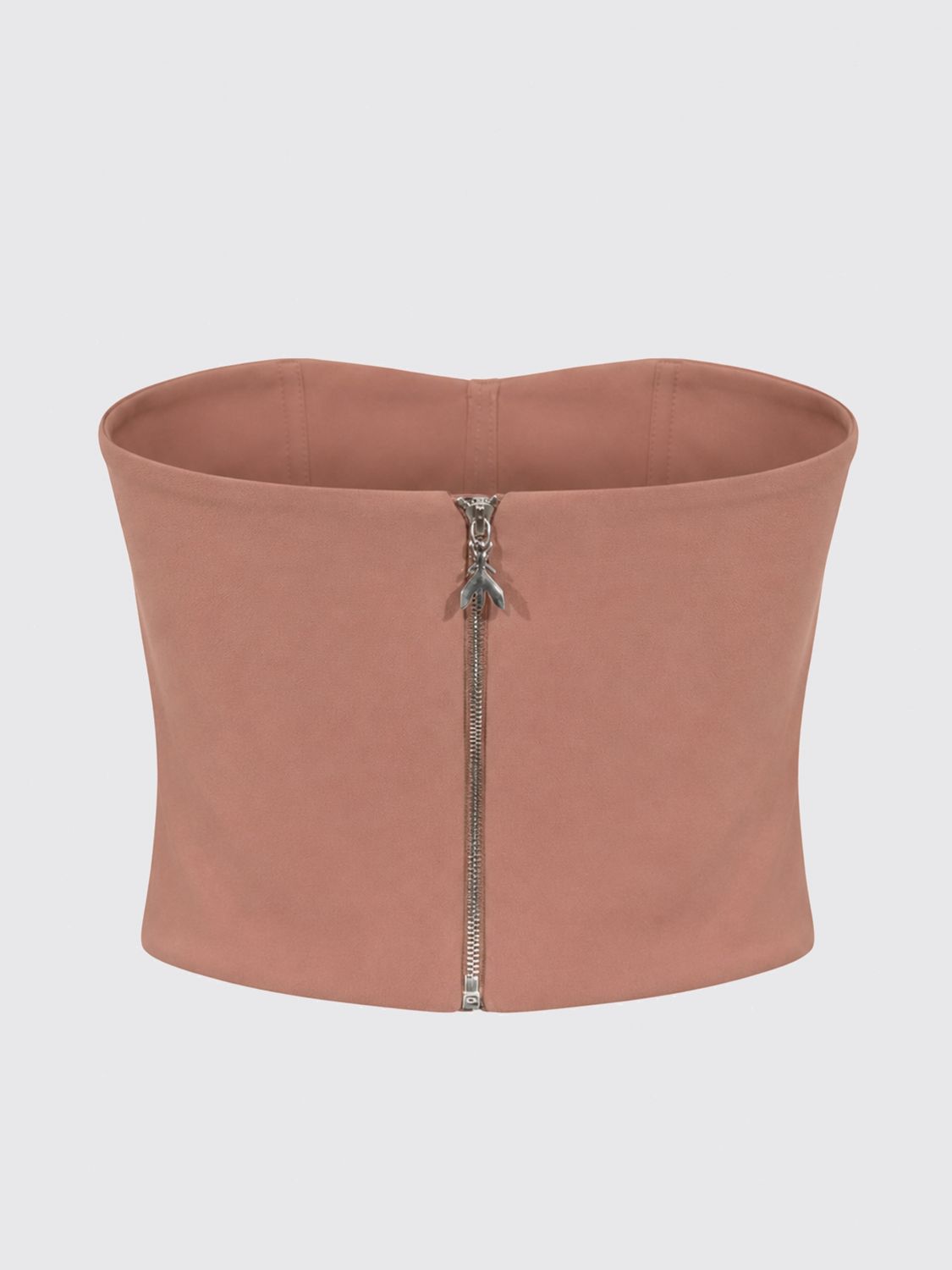 Stretch Jersey Bustier Top with Sweetheart Neckline