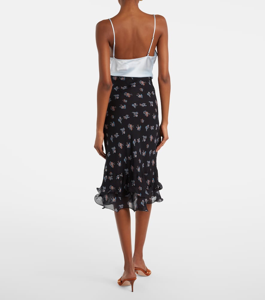 Airy Daydream midi skirt