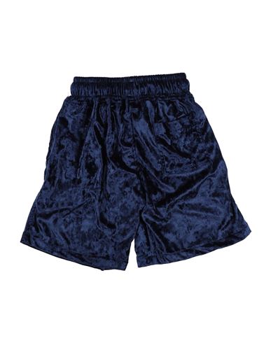 Kid Girl Shorts & Bermuda Shorts Midnight blue Size 10 Polyester, Elastane
