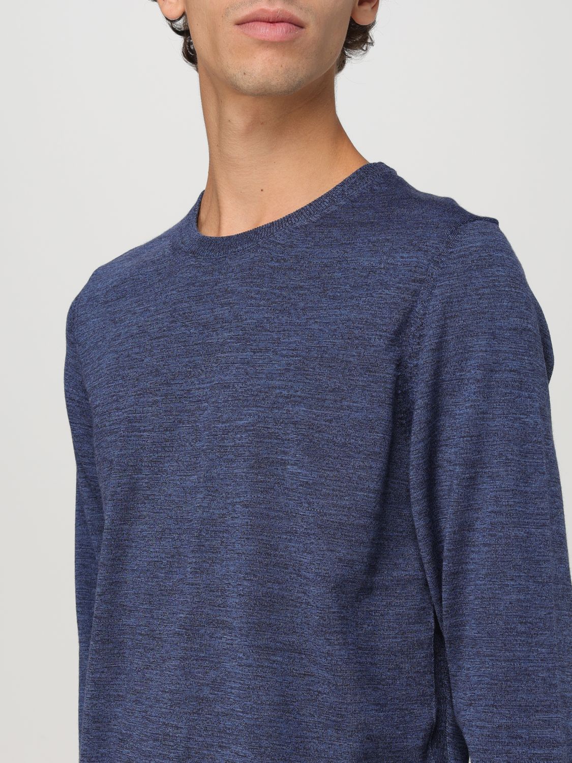 Sweater Men color Gnawed Blue
