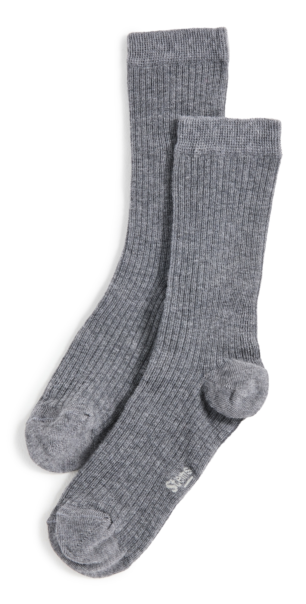 Cloud Cashmere Crew Socks Grey One Size