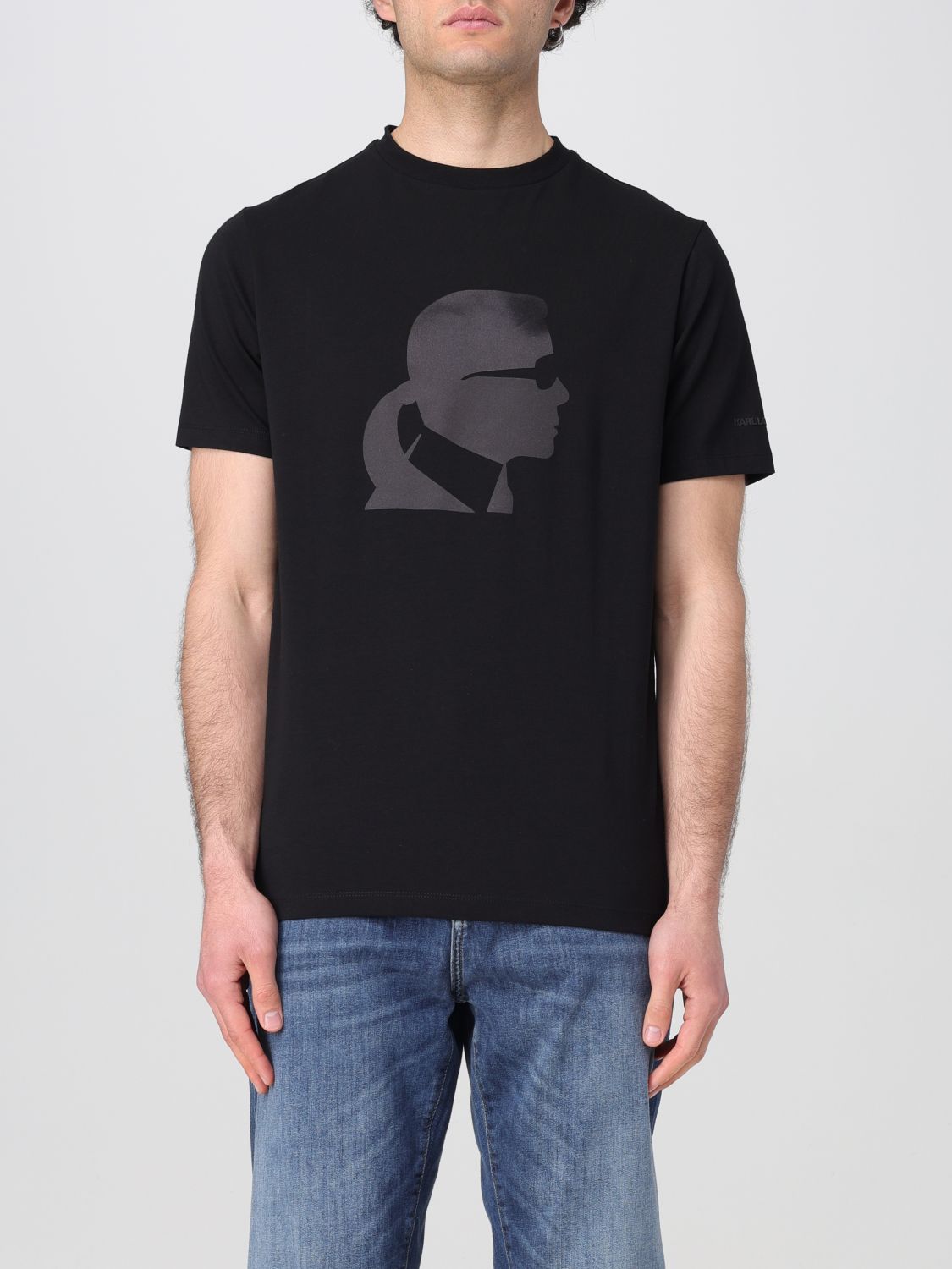 T-Shirt KARL LAGERFELD Men color Black