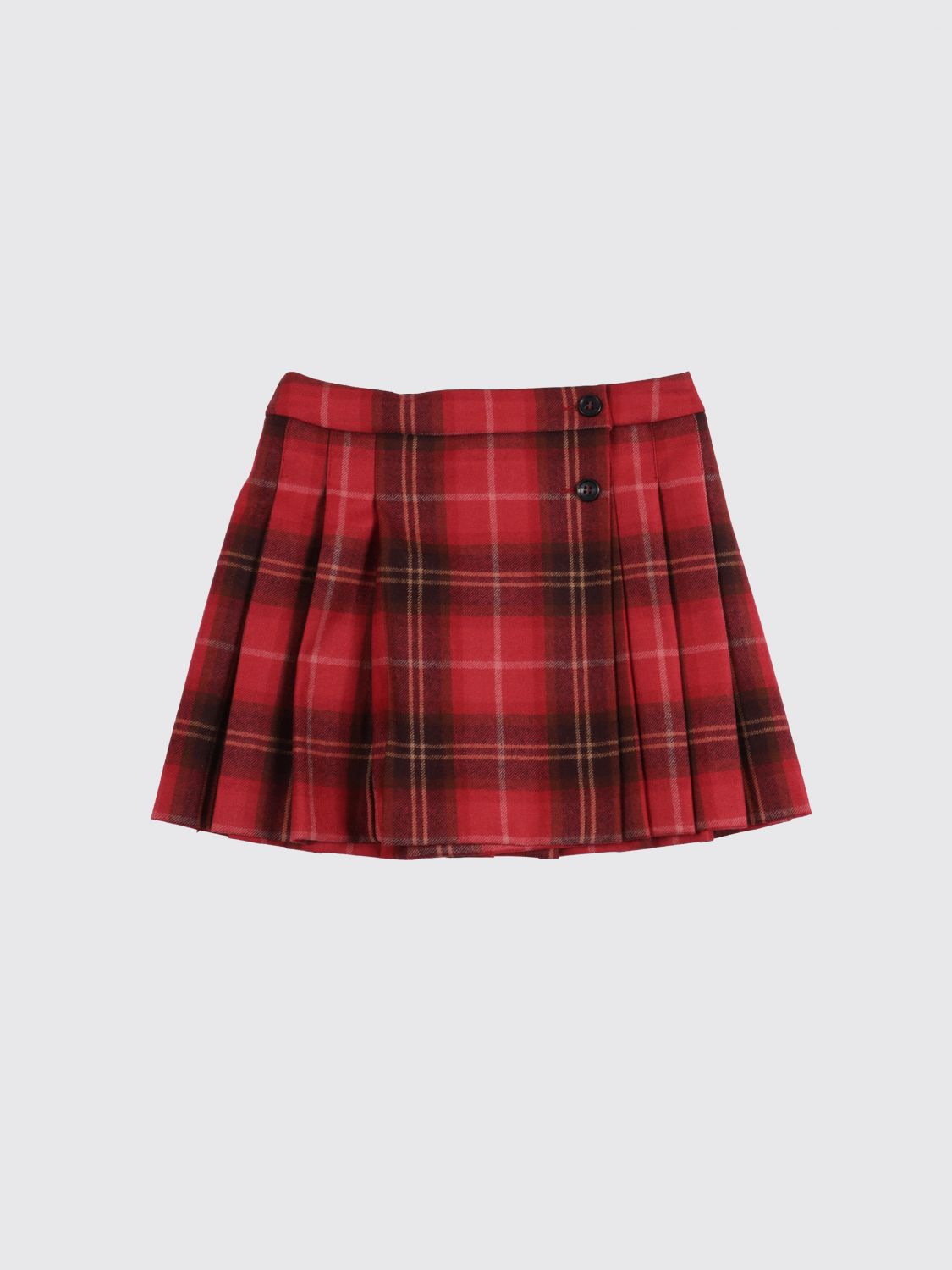 Skirt Kids color Red