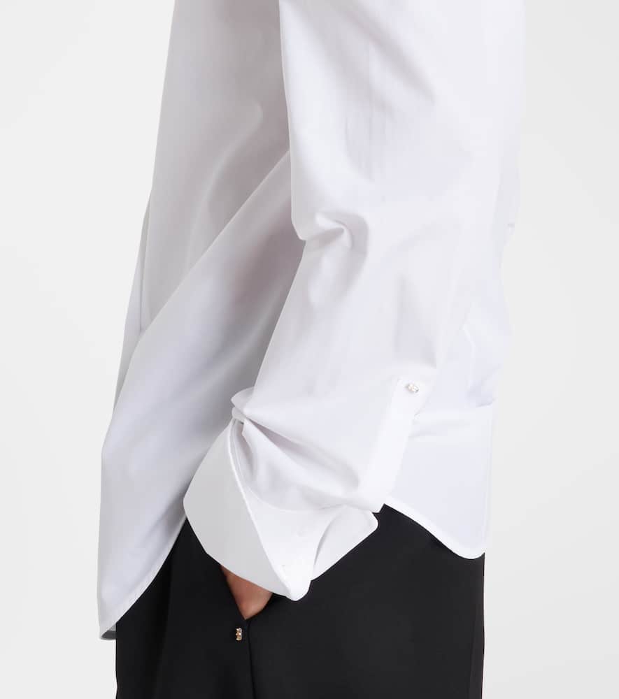 Cotton poplin shirt