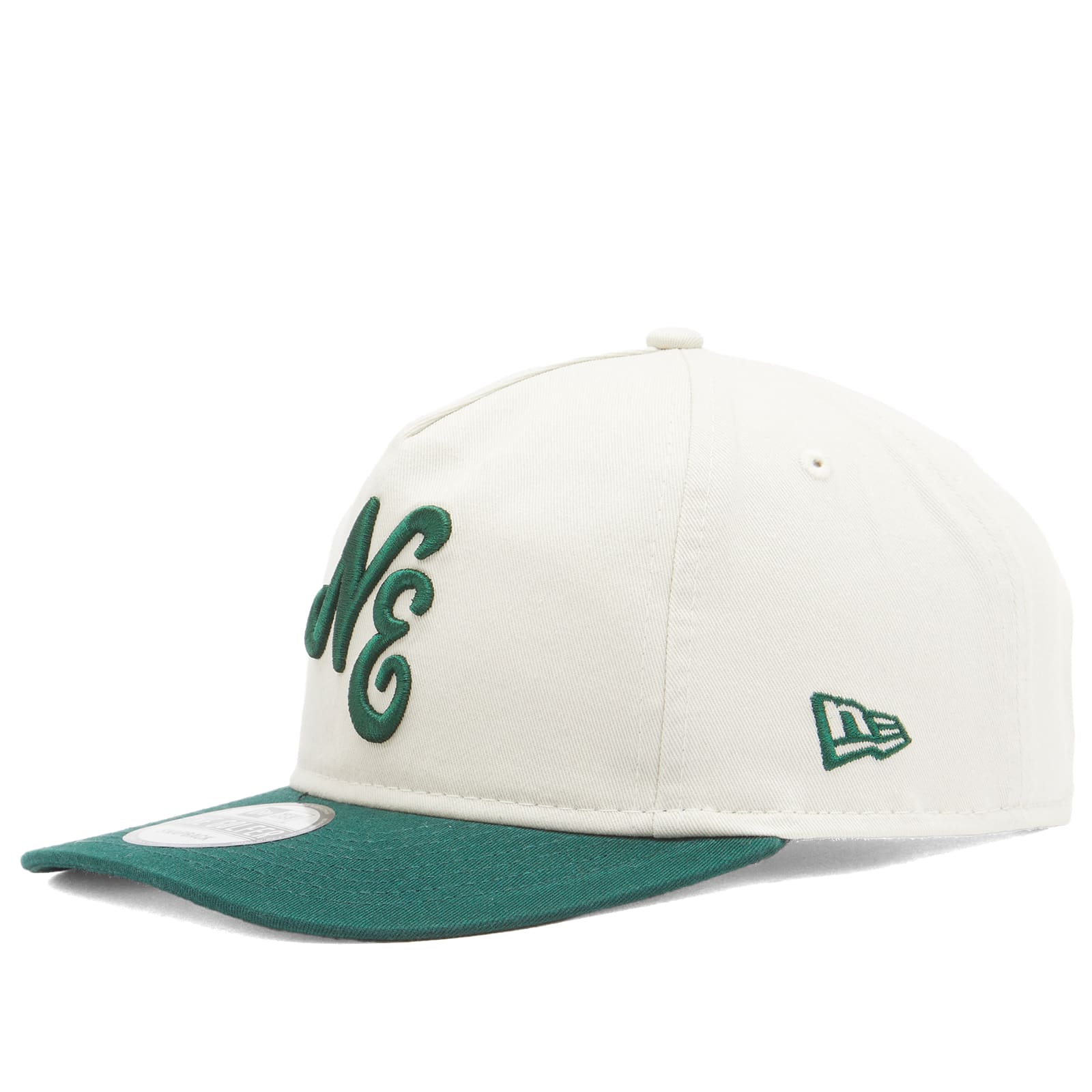 Unstructured Golfer Adjustable Cap in Green 