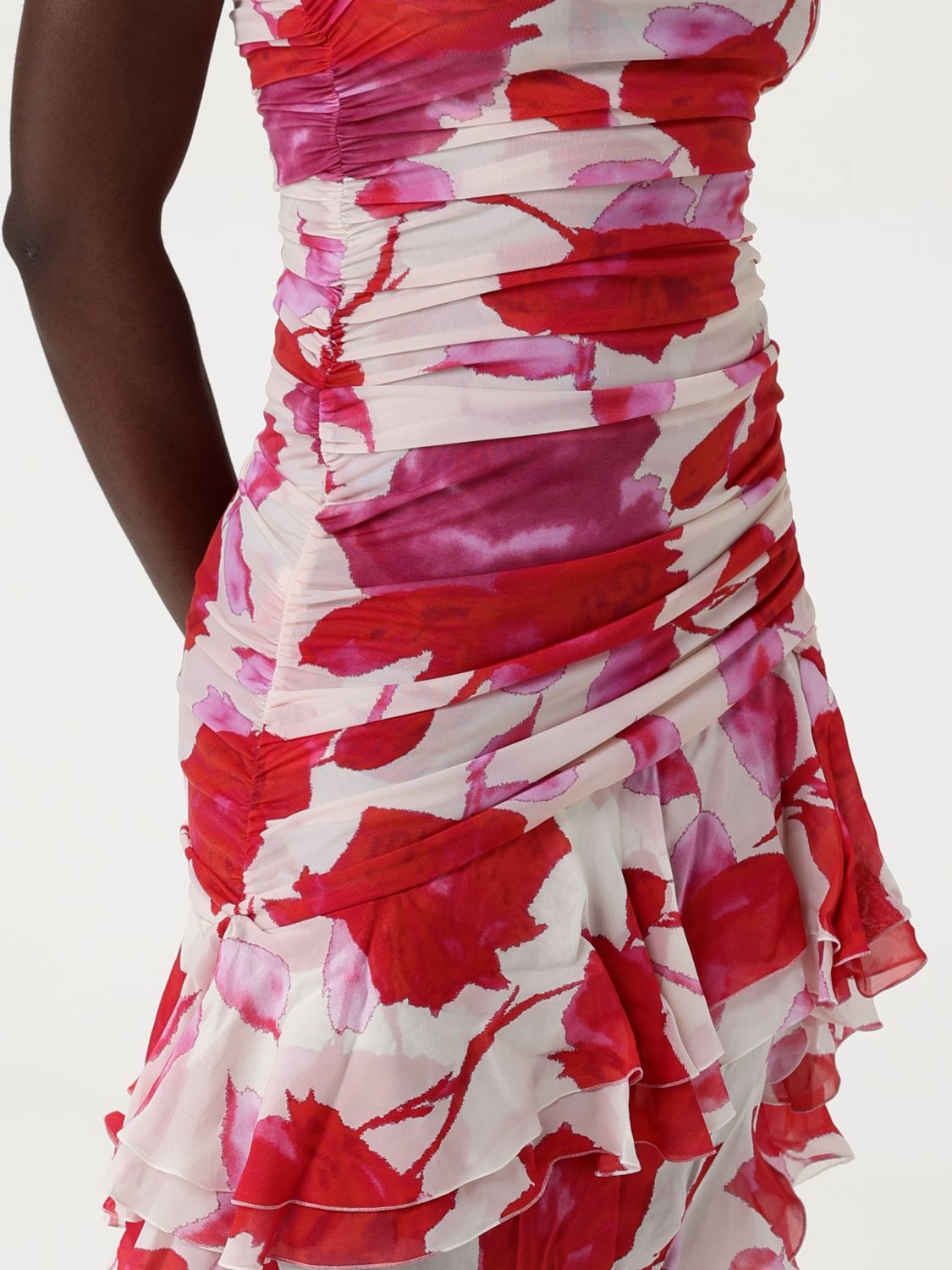 Printed maxi dress - Neutrals