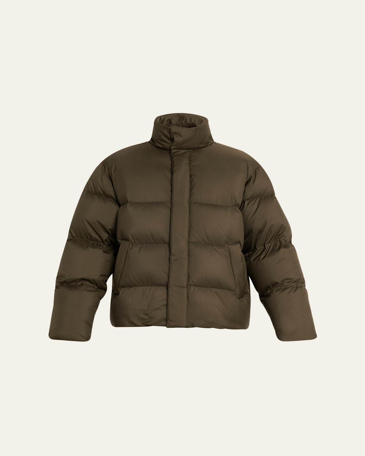 Men's Water-Repellent Down Puffer Jacket