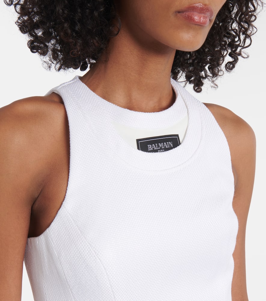 Balmain Halterneck minidress